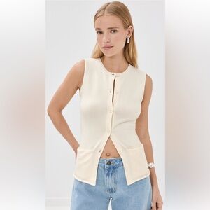 Lioness Kourt vest cream Shopbop